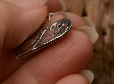 Wave Heart, Small Pendant, CatD-888